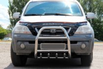 Kia Sorento I BL 2002–2009 Kenguru lok QT007 (nerjaveče jeklo) fotografija 1