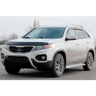 Sprednji zaščitni lok (kenguru) WT007 (nerjavno jeklo) Kia Sorento II XM 2009–2014 fotografija 1