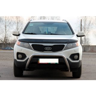Sprednji zaščitni lok (kenguru) WT007 (nerjavno jeklo) Kia Sorento II XM 2009–2014 fotografija 2