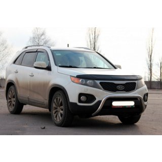 Sprednji zaščitni lok (kenguru) WT007 (nerjavno jeklo) Kia Sorento II XM 2009–2014 fotografija 3