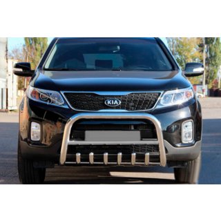 Sprednji zaščitni lok (bullbar) WT021 (nerjaveče jeklo) Kia Sorento II XM 2009–2014 fotografija 1