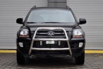 Kia Sportage 2004–2010 Prednji zaščitni lok WT018 (inox) fotografija 3