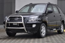 Kia Sportage 2004–2010 Prednji zaščitni lok WT018 (inox) fotografija 1