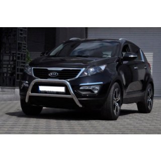 Prednji zaščitni lok WT006 (nerjaveče jeklo) Kia Sportage 2010–2015 fotografija 3