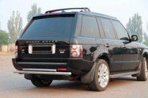 Range Rover III L322 2002–2012 Zadnji zaščitni lok AK002-Dvojni (nerjaveče jeklo) fotografija 1