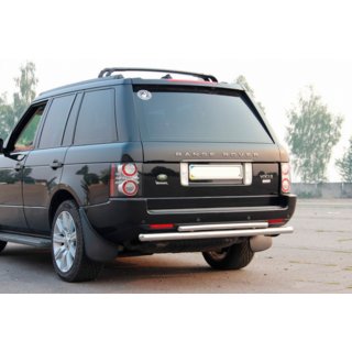 Zadnji zaščitni lok AK002-Dvojni (nerjaveče jeklo) Range Rover III L322 2002–2012 fotografija 3
