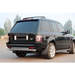 Zadnji zaščitni lok AK002-Dvojni (nerjaveče jeklo) Range Rover III L322 2002–2012 fotografija 1