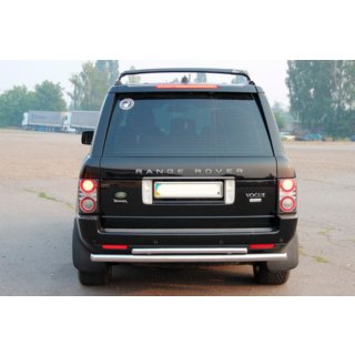 Zadnji zaščitni lok AK002-Dvojni (nerjaveče jeklo) Range Rover III L322 2002–2012 fotografija 2