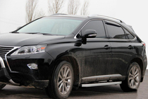 Lexus RX 2009–2015 Stranske stopnice Fullmond (2 kosa, aluminij) fotografija 3