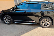 Lexus RX 2009–2015 Stranske stopnice Fullmond (2 kosa, aluminij) fotografija 2