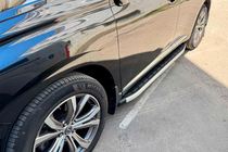 Lexus RX 2009–2015 Stranske stopnice Fullmond (2 kosa, aluminij) fotografija 4