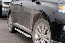 Lexus RX 2009–2015 Stranske stopnice Fullmond (2 kosa, aluminij) fotografija 6