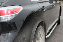 Lexus RX 2009–2015 Stranske stopnice Fullmond (2 kosa, aluminij) fotografija 8