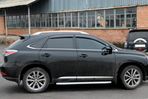 Lexus RX 2009–2015 Stranske stopnice Fullmond (2 kosa, aluminij) fotografija 9