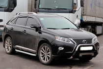Lexus RX 2009–2015 Stranske stopnice Fullmond (2 kosa, aluminij) fotografija 10