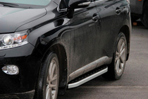 Lexus RX 2009–2015 Stranske stopnice Fullmond (2 kosa, aluminij) fotografija 11