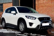 Mazda CX-5 2012–2017 Sprednji zaščitni lok WT021 (nerjaveče jeklo) fotografija 2