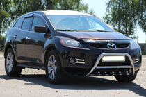 Mazda CX-7 2006–2012 Sprednji kenguru lok WT003 (nerjaveče jeklo) fotografija 1