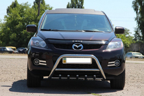 Mazda CX-7 2006–2012 Sprednji kenguru lok WT003 (nerjaveče jeklo) fotografija 2