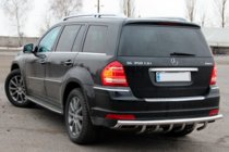 Mercedes GL class X164 2006–2012 Zadnji zaščitni lok AK-style (nerjaveče jeklo) fotografija 3