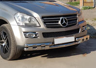 Mercedes GL class X164 2006–2012 Sprednji zaščitni lok ST015 (nerjaveče jeklo) fotografija 8
