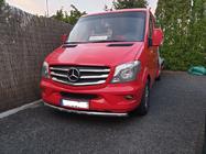 Mercedes Sprinter W906 2006–2018 Sprednja spodnja zaščitna cev ST008 (nerj.) 2006-2013, 70 mm fotografija 4