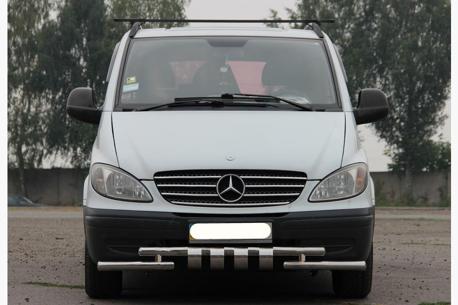 Mercedes Vito W639 2004–2014 Sprednji zaščitni lok Shark ST015 (nerjavno jeklo) Image
