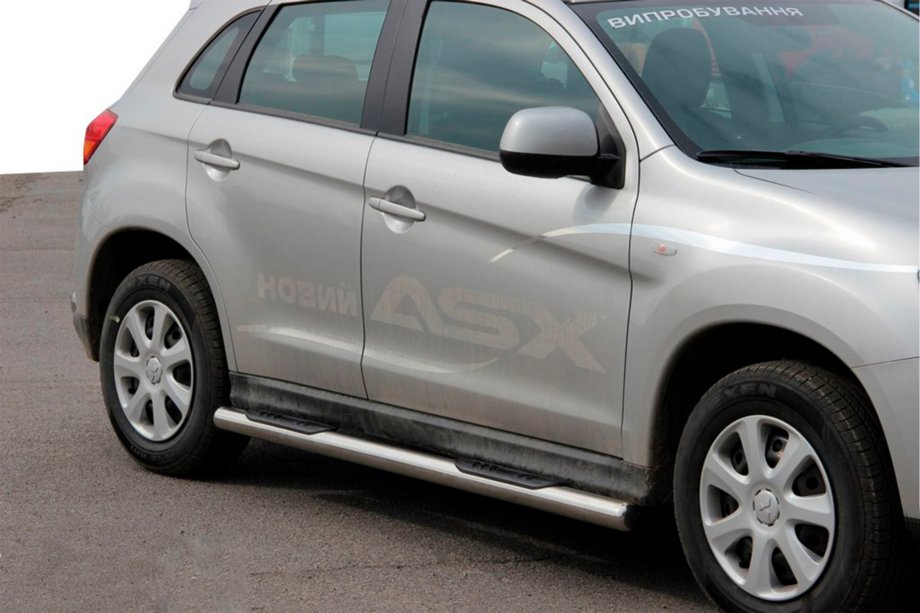 Mitsubishi ASX 2010–2023 Bočne cevi BB002 (2 kosa, inox) Image