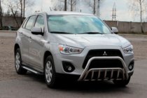 Mitsubishi ASX 2010–2023 Sprednji zaščitni lok WT002 (nerjaveče jeklo) fotografija 1