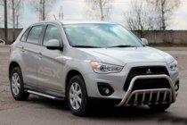 Mitsubishi ASX 2010–2023 Sprednji zaščitni lok WT002 (nerjaveče jeklo) fotografija 3
