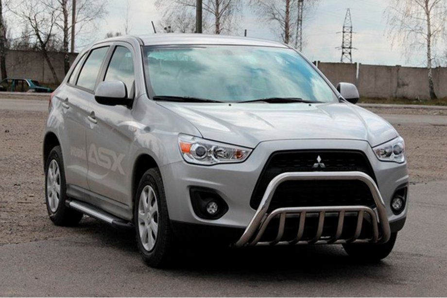 Mitsubishi ASX 2010–2023 Sprednji zaščitni lok WT002 (nerjaveče jeklo) Image