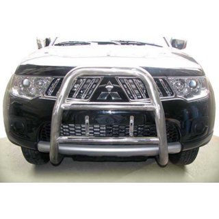 Prednji zaščitni lok WT018 (inox) Mitsubishi L200 2006–2015 fotografija 3