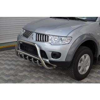 Prednji zaščitni lok WT003 (nerjavno jeklo) Mitsubishi L200 2006–2015 fotografija 3