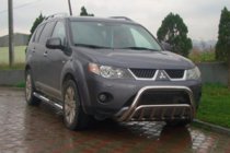 Mitsubishi Outlander 2006–2012 Sprednji zaščitni lok WT002 (nerjaveče jeklo) fotografija 2