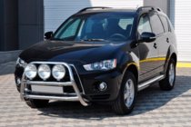Mitsubishi Outlander 2006–2012 Prednji zaščitni lok WT018 (2010-2012, nerjaveče jeklo) fotografija 3