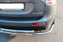 Mitsubishi Outlander 2012–2021 Zadnji zaščitni lok AK004 (nerjaveče jeklo) fotografija 4
