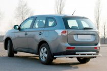 Mitsubishi Outlander 2012–2021 Zadnji zaščitni lok AK004 (nerjaveče jeklo) fotografija 1