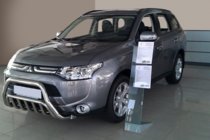 Mitsubishi Outlander 2012–2021 Sprednji zaščitni lok WT002 (nerjaveče jeklo) fotografija 3