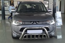 Mitsubishi Outlander 2012–2021 Sprednji zaščitni lok WT002 (nerjaveče jeklo) fotografija 2