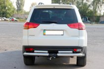 Mitsubishi Pajero Sport 2008–2015 Zadnji zaščitni lok AK003-Special (2 kosa, nerjaveče jeklo) fotografija 2