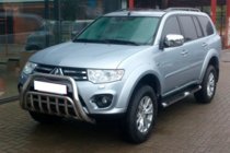 Mitsubishi Pajero Sport 2008–2015 Sprednji zaščitni lok WT002 (nerjaveče jeklo) fotografija 2