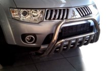 Mitsubishi Pajero Sport 2008–2015 Sprednji zaščitni lok WT002 (nerjaveče jeklo) fotografija 4