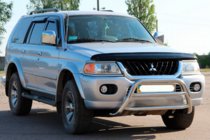 Mitsubishi Pajero Sport 1996–2007 Prednji zaščitni lok WT022 (nerjavno jeklo) fotografija 3