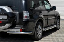 Mitsubishi Pajero Wagon IV 2006–2021 Zadnji zaščitni lok AK003 (nerjaveče jeklo) fotografija 1