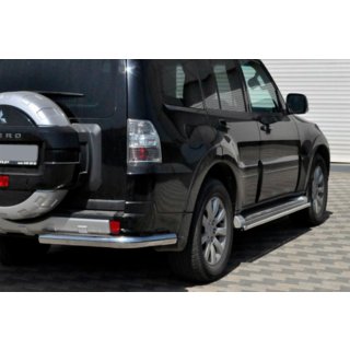 Zadnji zaščitni lok AK003 (nerjaveče jeklo) Mitsubishi Pajero Wagon IV 2006–2021 fotografija 1