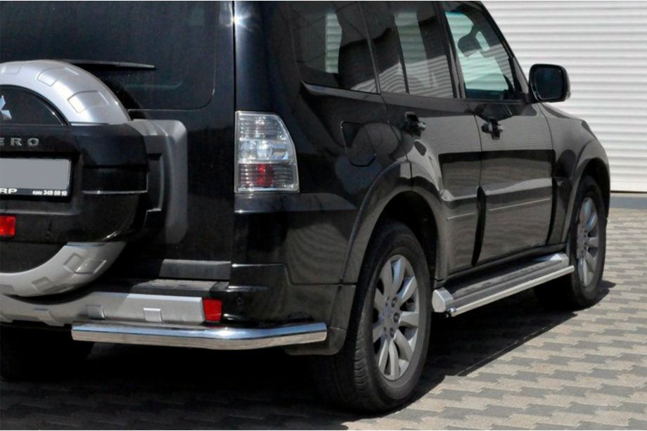 Mitsubishi Pajero Wagon IV 2006–2021 Zadnji zaščitni lok AK003 (nerjaveče jeklo) Image