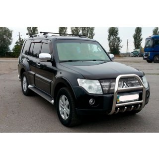 Kenguru lok QT007 (nerjaveče jeklo) Mitsubishi Pajero Wagon IV 2006–2021 fotografija 3