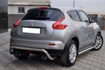 Nissan Juke 2010–2019 Stranske cevi Ø60 (2 kosa, nerjaveče jeklo) fotografija 4