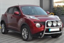 Nissan Juke 2010–2019 Sprednji zaščitni lok WT018 (nerjaveče jeklo) fotografija 4
