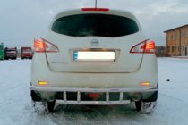 Nissan Murano 2008–2014 Zadnji zaščitni lok AK (nerjaveče jeklo) fotografija 2